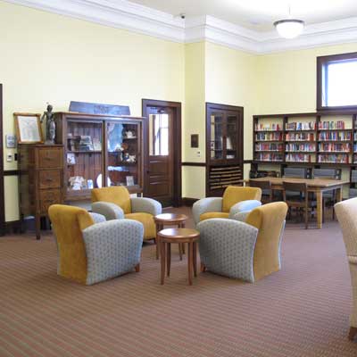 Upstairs of Library